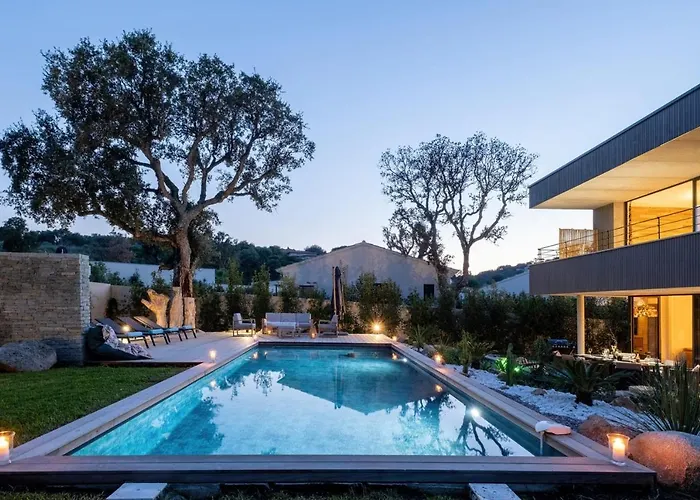 Villa Renajolo 16 Pers Piscine Chauffée 2 Min En Voiture Sainte-Lucie-de-Porto-Vecchio